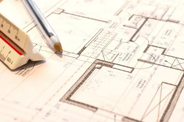 Image of architect Ashtead drawings